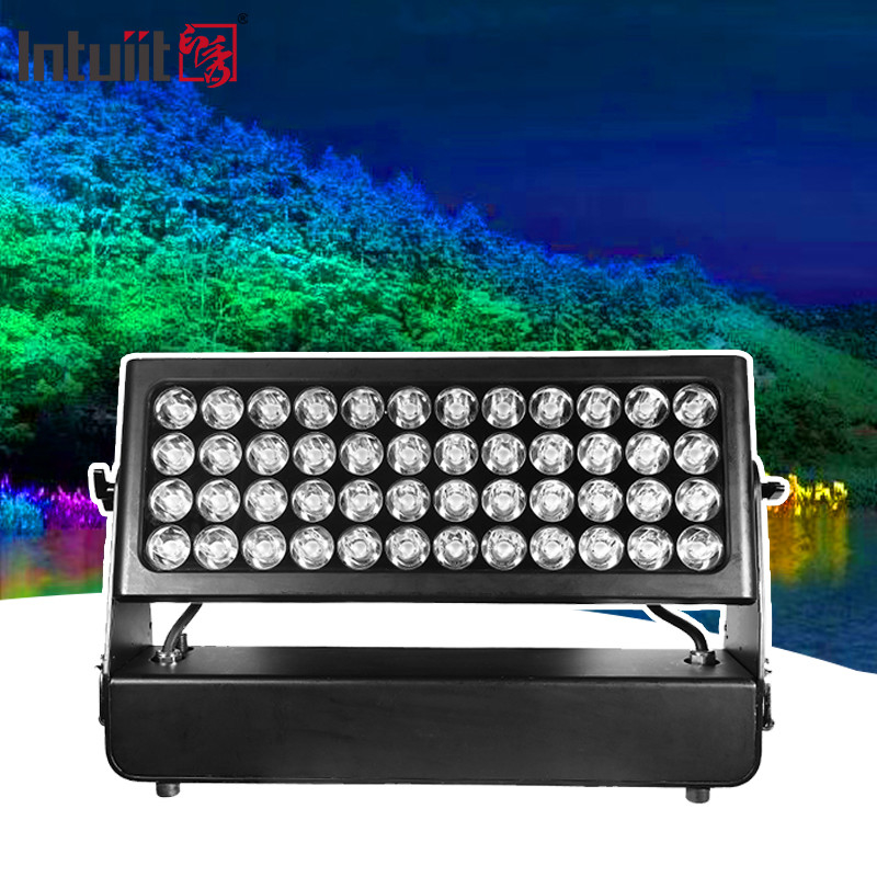48X40W City Color Light RGBW 4in1 Ip65 Waterproof High Building Wall Washers Stage Light