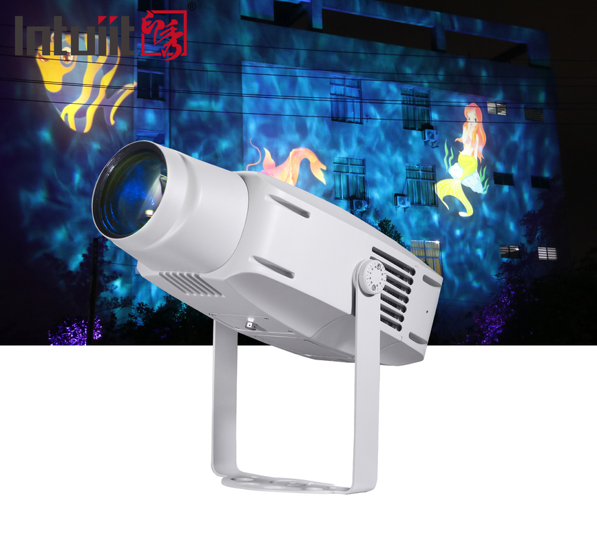 400W Water Wave Effect Ocean Ripple Lights Outdoor IP65 Led Gobo Projector For Advertising Building With Water Wave Light