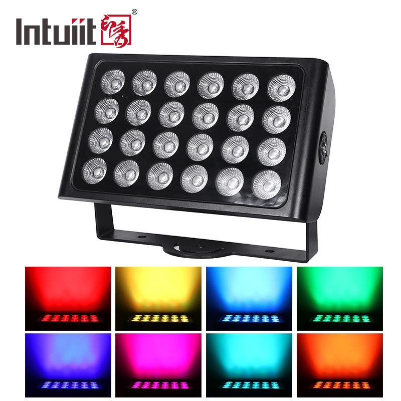 8 × 15W RGBW Battery Powered LED Stage Lights With Remote Control