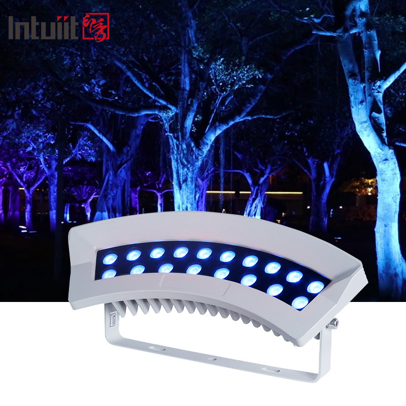 36W RGBW Tree Flood Light IP65 Waterproof Outdoor Colorful Led Spot Garden Landscape Lights