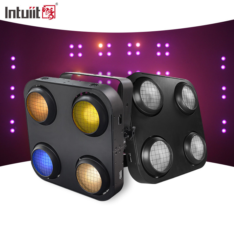 IP65 4x90W RGB Led Cob Audience Blinder Light Outdoor Waterproof 4 Eyes Blinders