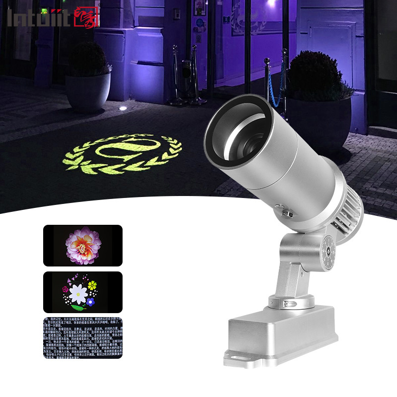 60W GOBO Projector Light Logo Company Wedding Restaurant Shop Hotel Logo Projection Lamp Mall Advertising Lights