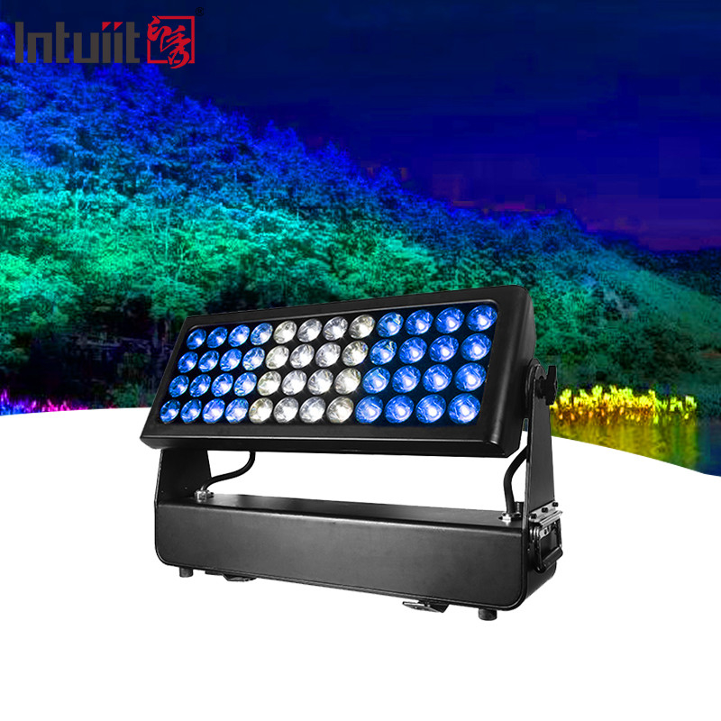 DMX512 1500W RGBW 4in1 IP65 Waterproof DJ Wedding Stage City Wall Washer Outdoor LED Wash Flood Light