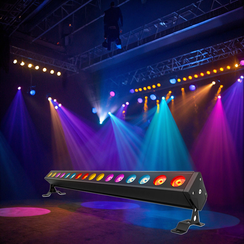 Outdoor Waterproof IP65 Wall Washer LED Light 16*5W DMX512 RGBW Aluminum Housing Stage Lighting