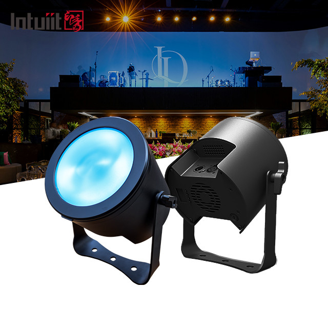 200W RGBW Audience Stage Surface Cob LED Par Light DMX512 for Dj Concert Event Theatre Wedding Lighting