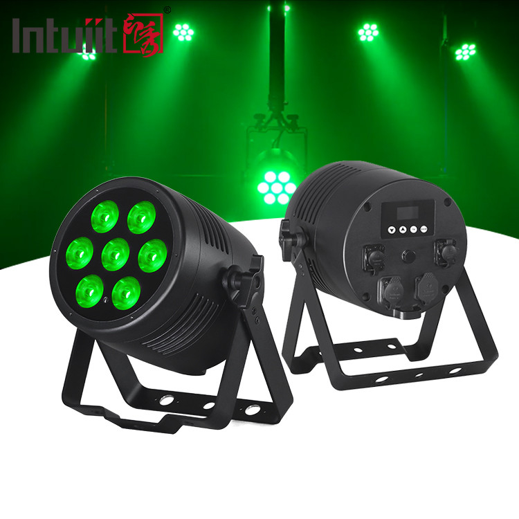 Stage Light Led Par RGBWA UV 6IN1 7x20w IP65 Waterproof Dmx Led Par