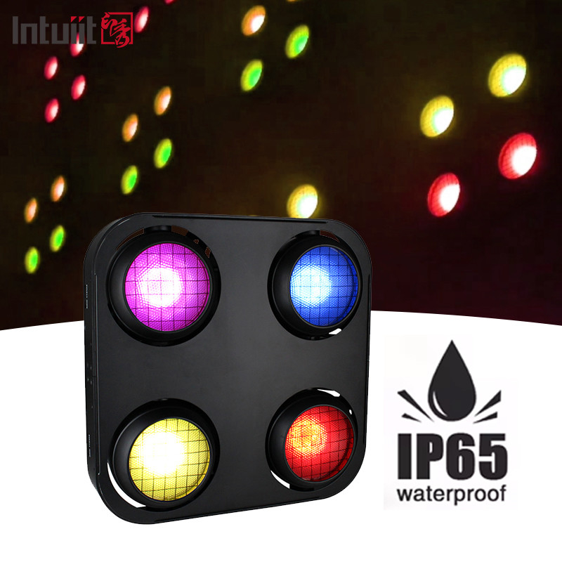 Ip65 400W Amber Warm White Led Cob Audience Blinder Light Outdoor Waterproof Blinder 4 Eyes
