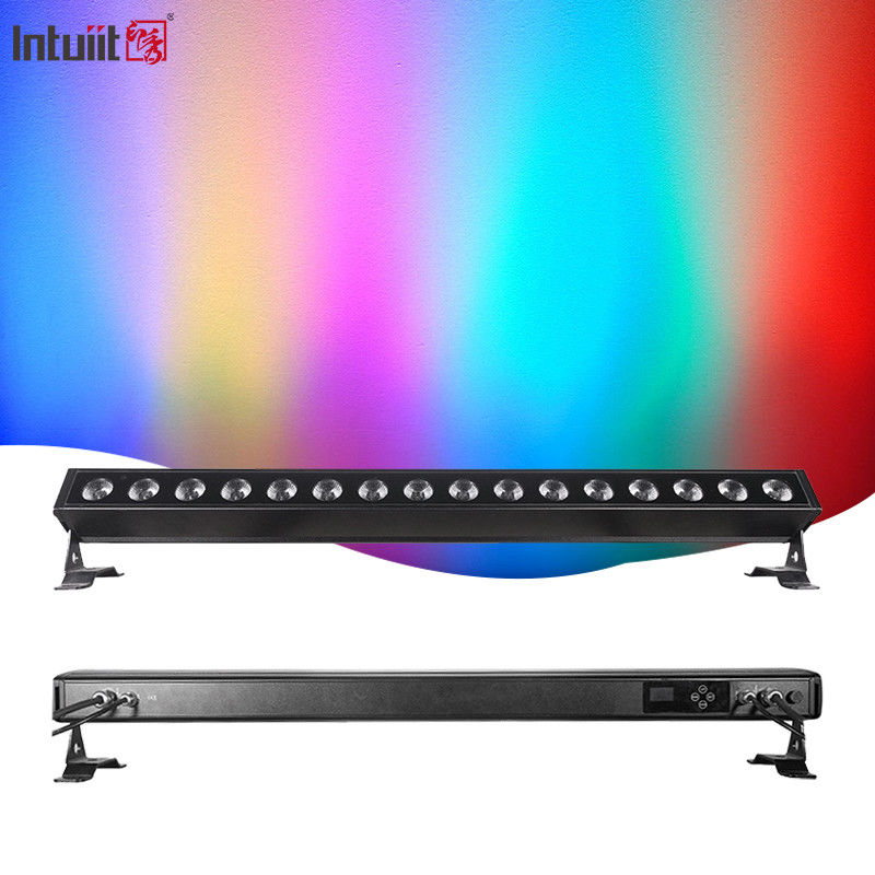 Ip65 Waterproof 16x5w Linear Led Outdoor Wall Wash Lamp Rgbw Wall Washer Light
