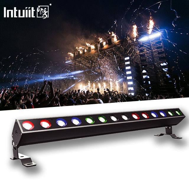 DMX512 14*10w RGBW 4in1 Pixel Led Wallwasher bar IP65 Waterproof Dj Wedding City Events Stage Outdoor Led Wash Light
