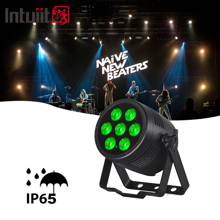 7x20W RGBWAUv 6in1 Par Uplight LED Par Stage Lighting