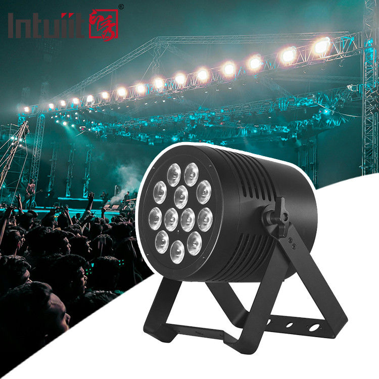 Outdoor LED Stage Lights DMX 12pcs*20W 6 In 1 RGBWA UV Waterproof Par Light For Wedding / Stage / Disco / Concert Lights