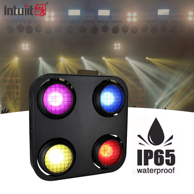 4x90w DMX512 Controlled RGB LED Stage Lighting Waterproof Blinder Light with Aluminum Body IP65