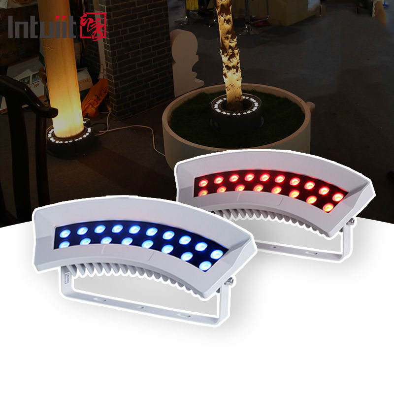 RGBW 36W Outdoor Garden LED Hug Tree Light IP65 Waterproof Colorful Spot Light Aluminum Aluminum Hug Tree Light