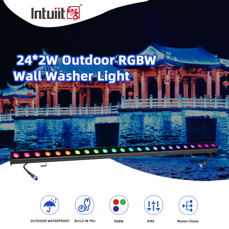 24*2W Led Wall Washer Light Ip65 Led Wall Washer High Quality Led Wall Washer Light