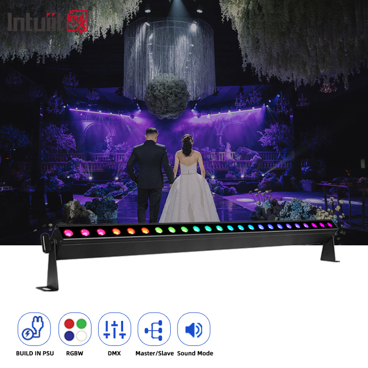 Hotel Pixel 24*2W Indoor Wall Washer Light Dmx Ip20 Rgbw Stage 4In1 Led Wall Washer