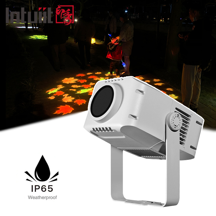 Outdoor Gobo Projector 100w Advertisement Projector Rotating Led Waterproof IP65 Logo Gobo Projector Light