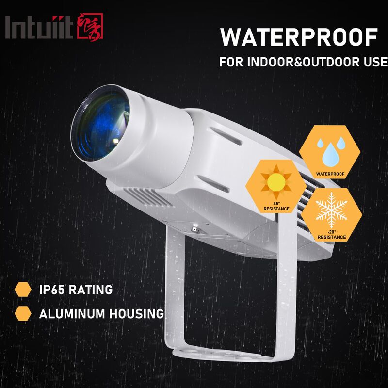 400W Outdoor IP65 LED Water Wave Gobo Projector Light for museums theme parks dining venues