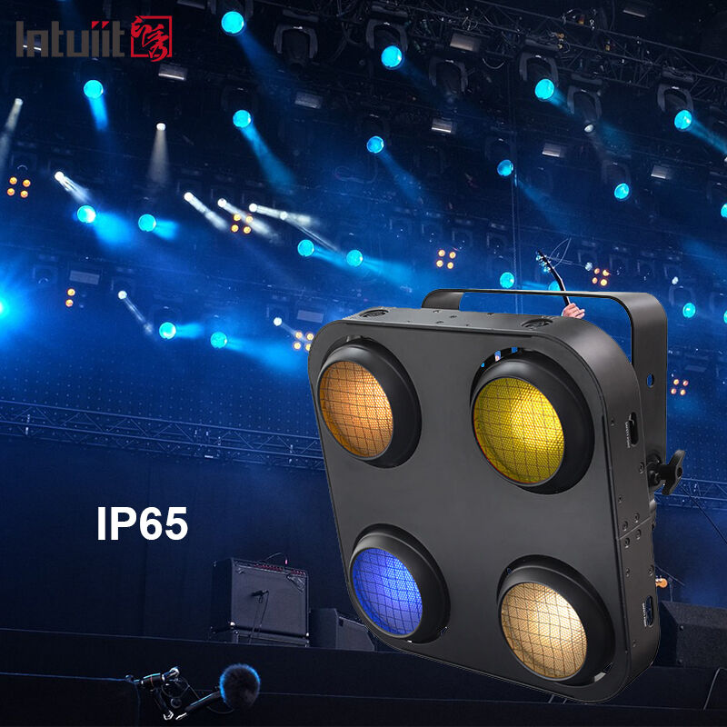 LED 4x90W 2-in-1 Warm White Amber Blinder Light for Outdoor DJ Bar/Wedding/Stage DMX512