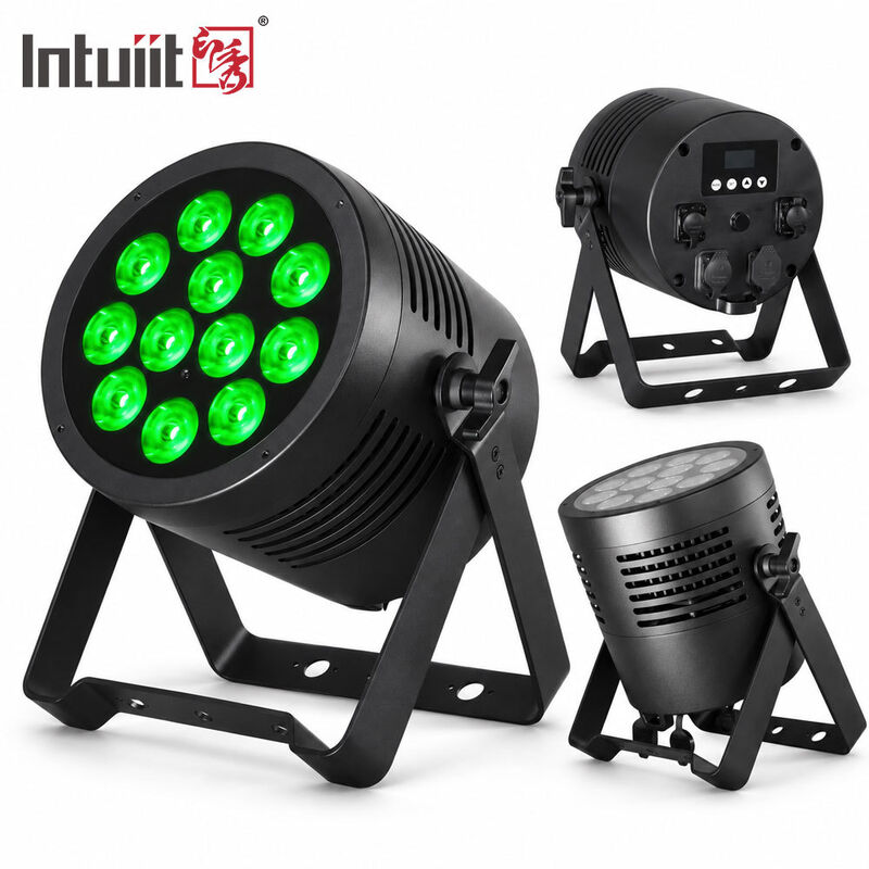 Outdoor Ip65 Wireless Led Par Can Light Waterproof Rgbwa Uv 6in1 12x12W Led Wash Parcans Lights