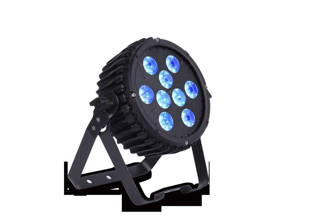 RGB 6 / 9CH LED Par Can Stage Lights With 50000 Hours Lifespan