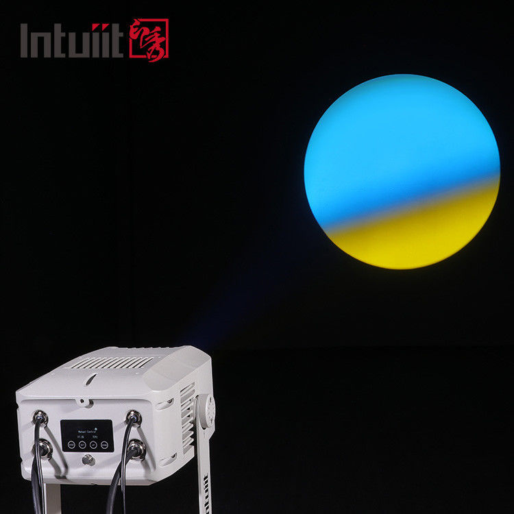 Ripple LED HD DIY Logo Custom Outdoor Gobo Projector 120W DMX Control