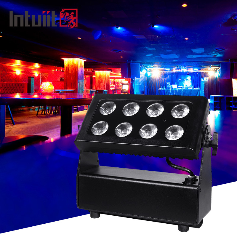 4In1 RGBW Dj Wedding Battery Powered LED Uplight WIFI Wireless Dmx disco Wedding Stage Lights