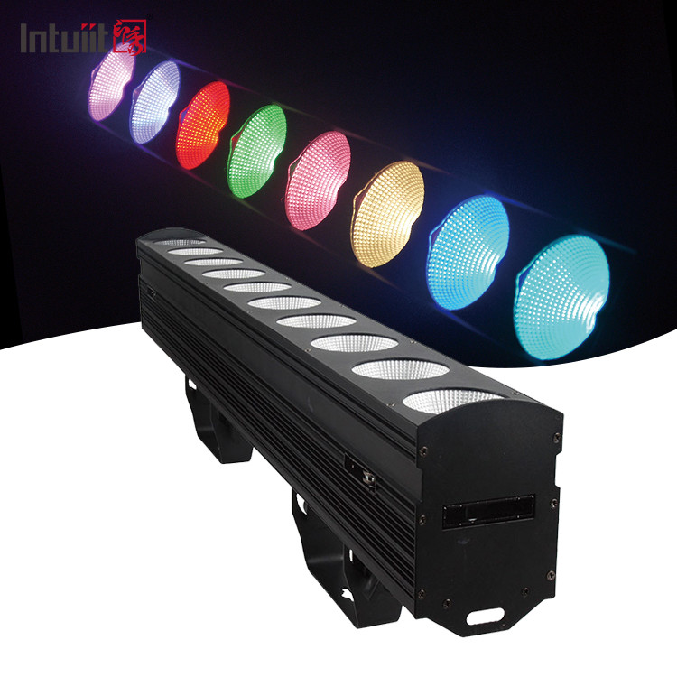 15W COB RGB 3-in-1 Led Stage Light With DMX Stage Lights Wall Bar Led ...