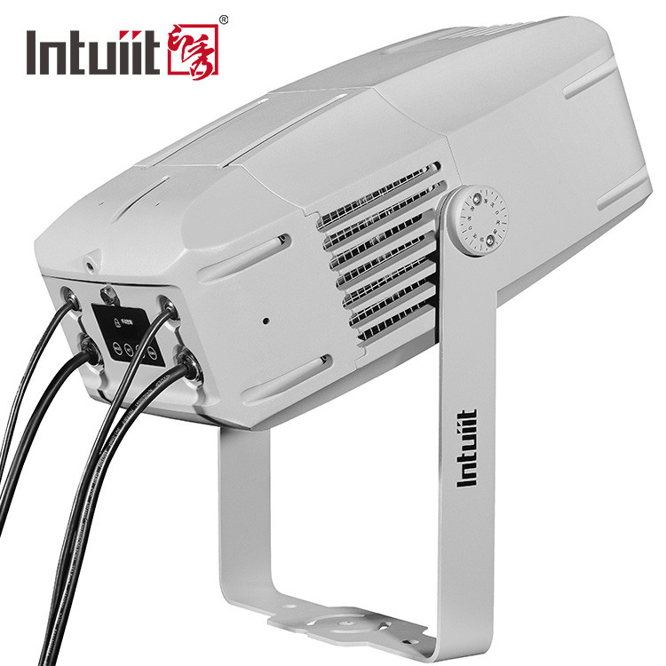 240V IP65 Waterproof Outdoor Gobo Projector On Building Floor