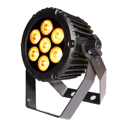 RGB 3 In 1 DJ Equipment 7*3W LED Par Can Stage Lights For Disco Bar Club Dance