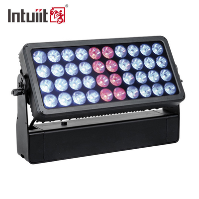 40x10w IP65 Outdoor LED Landscape Flood Lights Building Decoration DMX City Color LED Wash Lights