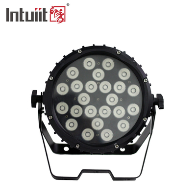 IP65 Waterproof Led Flat Par Light 24*3W Rgbw Stage LED DMX Par Light