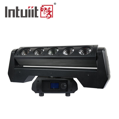 IP20 Moving Head Beam Stage Light 5*40W 4 In 1 Rgbw DMX Disco Led Swing Beam Bar