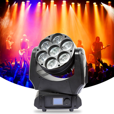 Bar Bee Eye 7x40W Beam RGBW Light Professional DMX Led Moving Head Stage Beam Lights