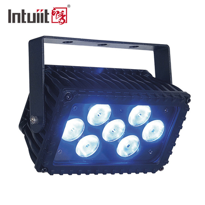 7x3W RGB LED Flood Light For Outdoor Church Facade Lighting Square