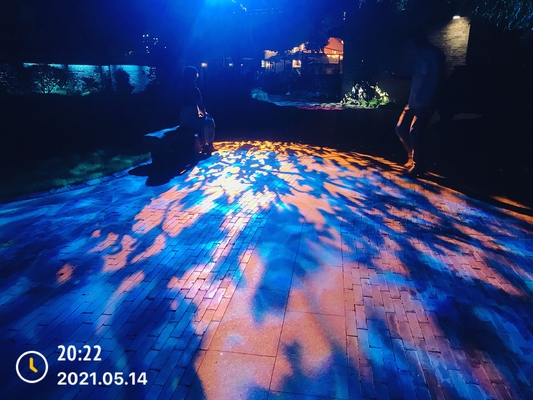 Waterproof Dynamic Water Wave Effect Light Outdoor Rgbw Water Wave  Led Gobo Projector Light