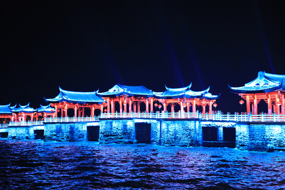 Guangjiqiao Lighting Project Professional Led Wall Washer IP65 For Theme Town High Buildings