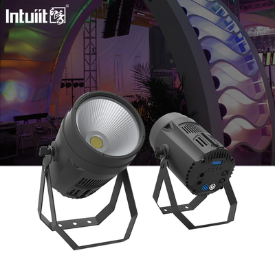 200W COB LED Par Light Cool White 4 In 1 Strobe Stage Light DMX Control DJ Disco Equipment Stage Lighting