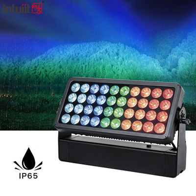 Building Outdoor LED 40X10W 4in1 Pixel Flood Wall Washer IP65 Waterproof City Color Light