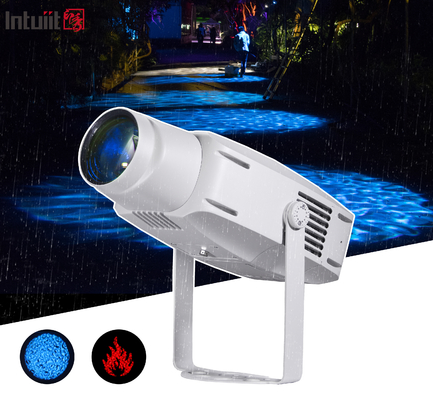 Custom 400W Outdoor IP65 RGBW LOGO LED Projection Lights Commercial Street GOBO Landscape Projector Lights