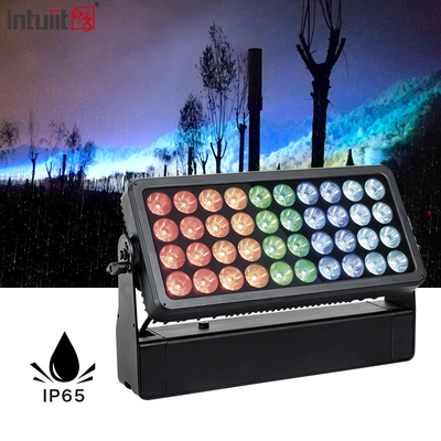 40X10W LEDS RGBW Flood Lights For City Building Led Wall Light Outdoor Decorative Wall Washer Light