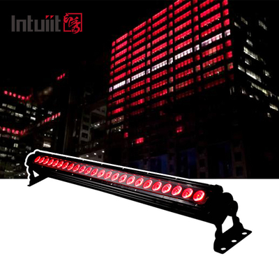 Outdoor IP65 24pcs Led Stage Light With DMX RDM Led Wall Wash Light 24 Eyes Rgb Led Bar Light