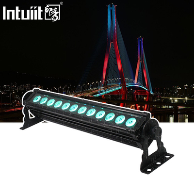 Outdoor Waterproof Landscape Light LED Wall Washer DMX 12X3W RGB Wall Linear Lamp