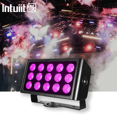 Stage Light Flood Light 15x5w RGBW Dj Lights Bar DMX512 Uplight Bar For Wedding Disco Party Stage Lighting