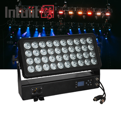 City Color Wash 400W Led Wall Washer Light RGBW 4in1 Aluminum Alloy IP65 DMX512