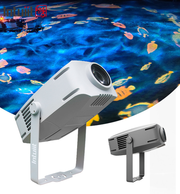 200watt Outdoor Waterproof Gobo Water Wave Blue Dynamic Ripple Stage Effect Logo Gobo Light Led Projector