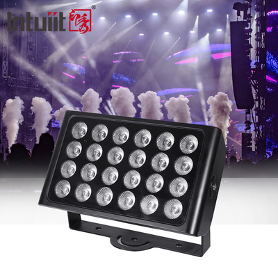 Waterproof IP65 City Color DMX512 24x10w RGBW Outdoor Led Wall Washer Flood Light