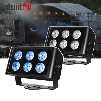 6x5W DMX RGBW 4 In 1 Outdoor LED Wall Wash Light Flood Light