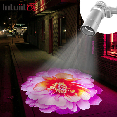 Custom Led HD 60W Gobo Logo Projector Indoor Outdoor Ip65 Waterproof Rotating Advertising Image Projection Light For Floor Wedding