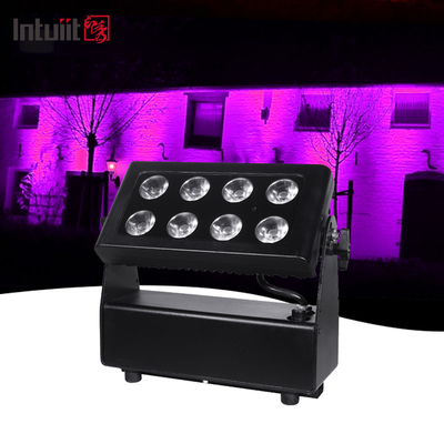 LED 12x15W RGBW Washing Projector Stage Lighting DMX Control Waterproof IP65 Dj Disco Ourdoor Park Washing Decoration Lamp