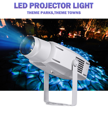 LED Water Ripple Light 400W Water Wave Light DMX512 Waterproof Outdoor Water Projector For Wedding Christmas Decoration